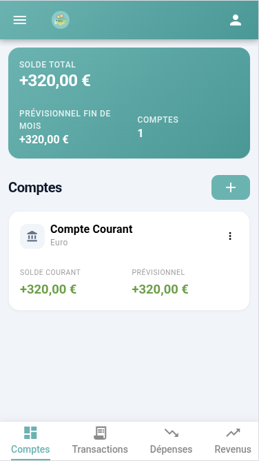Mon Compte — Gestion de budget